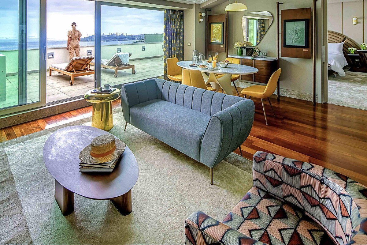 Suite, 1 soverom (The Artisan) | Sengetøy av topp kvalitet, senger med Select Comfort-madrass og minibar