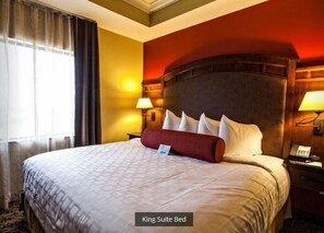 Premium bedding, in-room safe, desk, iron/ironing board - Grand Casino Hotel and Resort (Shawnee)