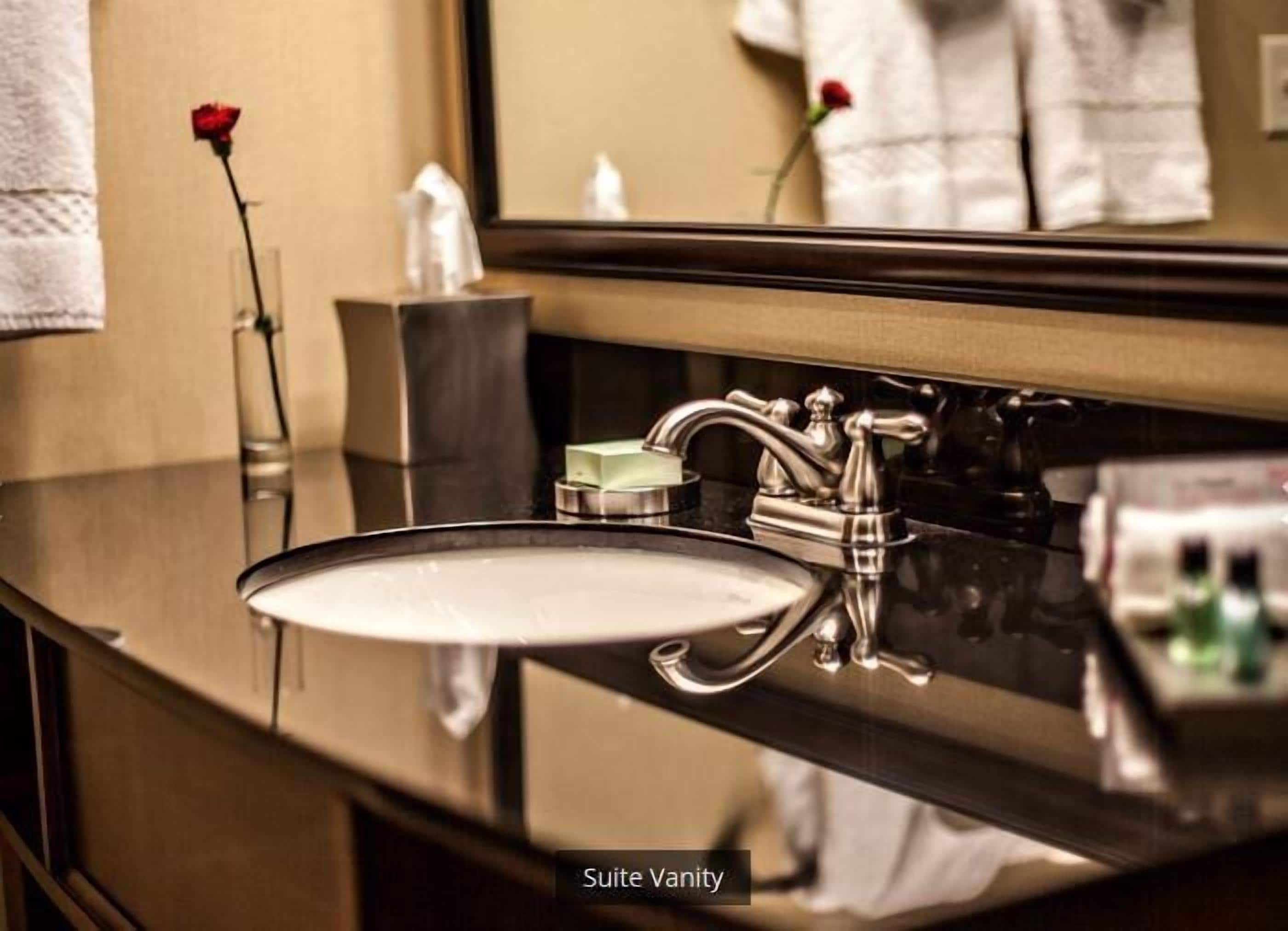 shower, designer toiletries, hair dryer, towels