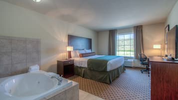 Premium bedding, pillow-top beds, in-room safe, desk