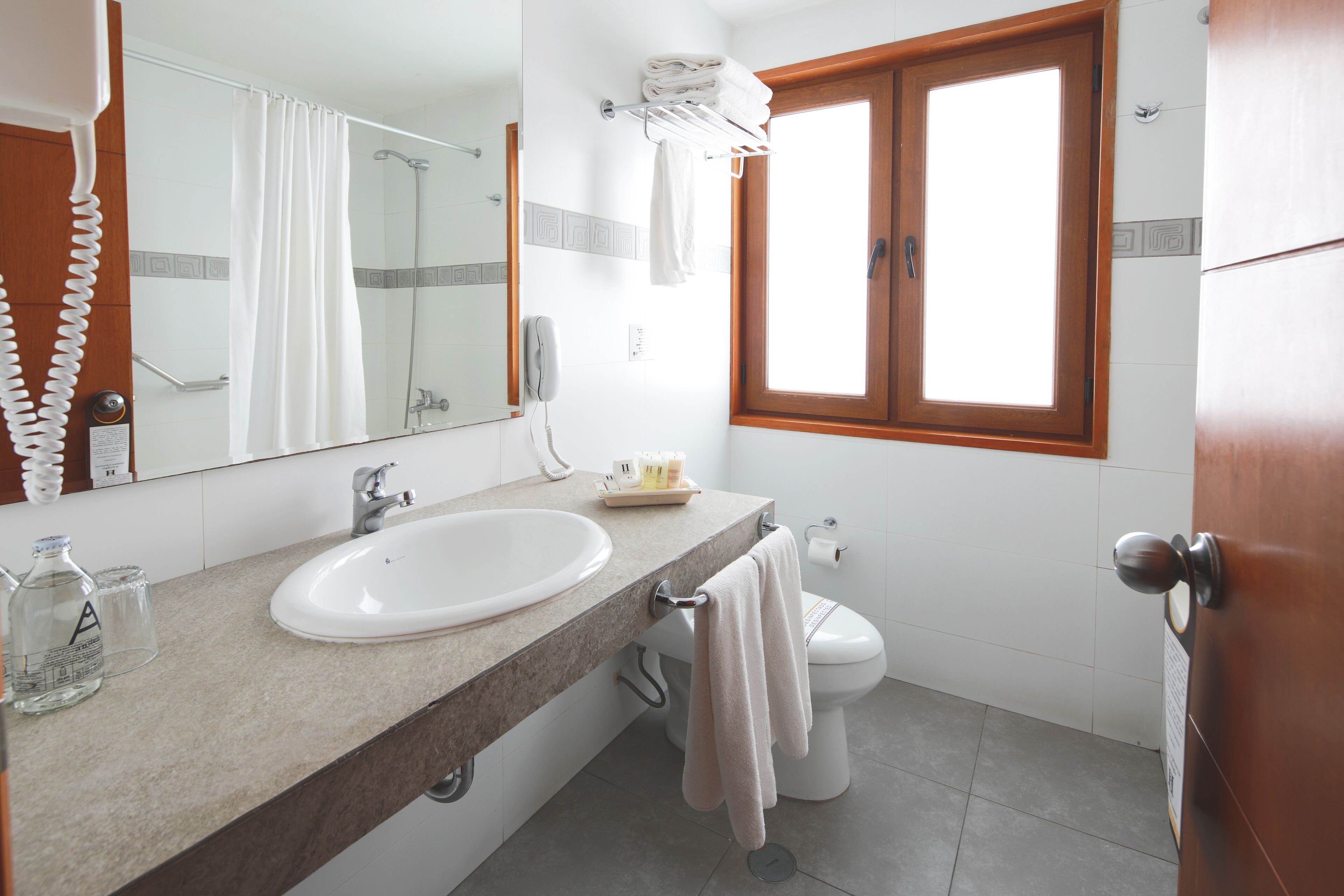 triple room | bathroom | designer toiletries, hair dryer, towels, soap