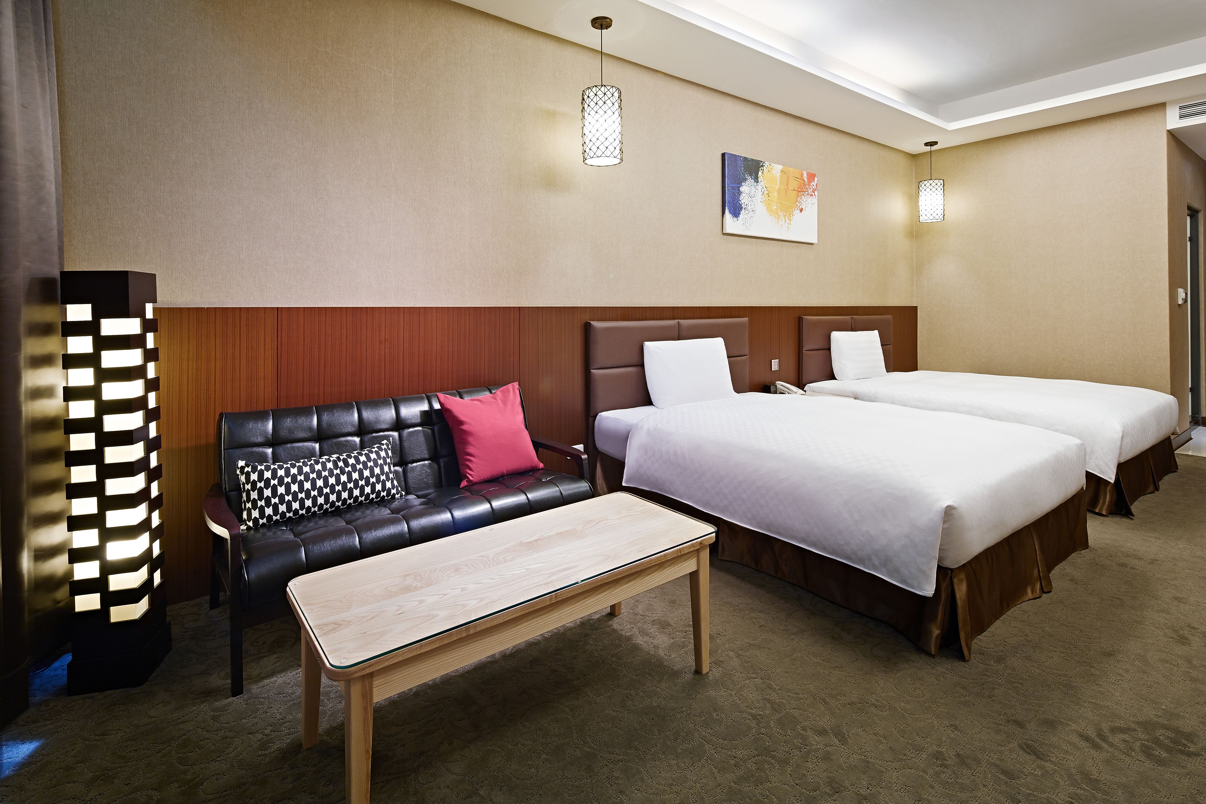 deluxe family room  | premium bedding, down duvets, free minibar, in-room safe