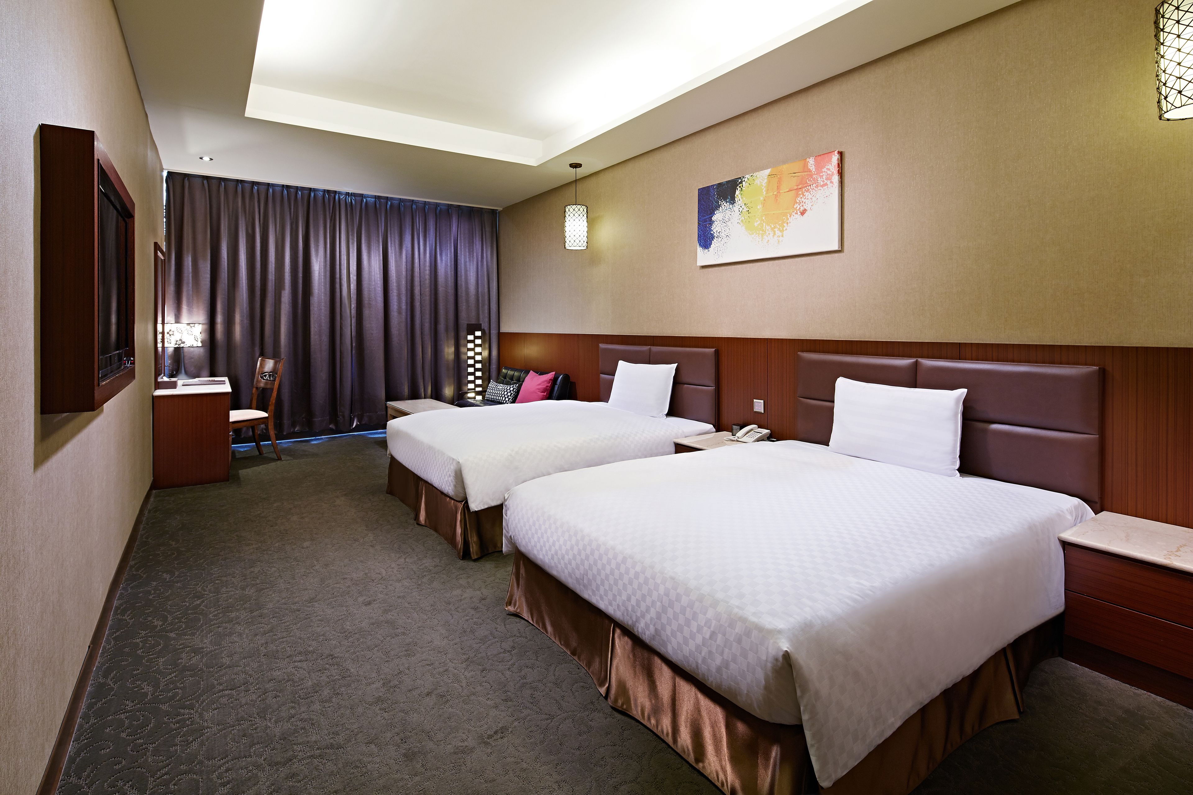 deluxe family room  | premium bedding, down duvets, free minibar, in-room safe