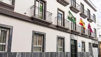 Fassade der Unterkunft