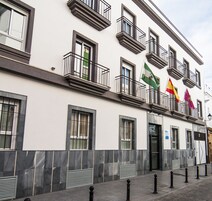Fassade der Unterkunft