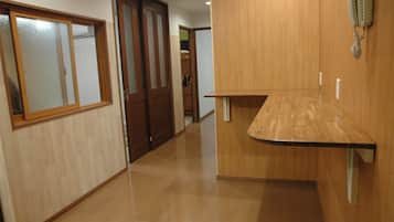 Mostrador para check-in y check-out