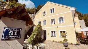 Fassade der Unterkunft