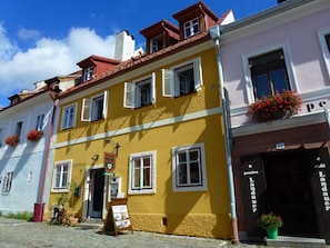 Façade de l’hébergement