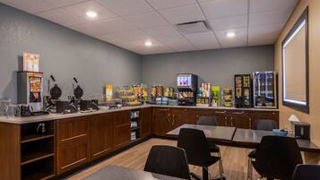 Petit déjeuner continental compris tous les jours