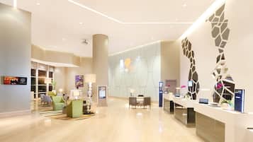 Check-in/check-out kiosk