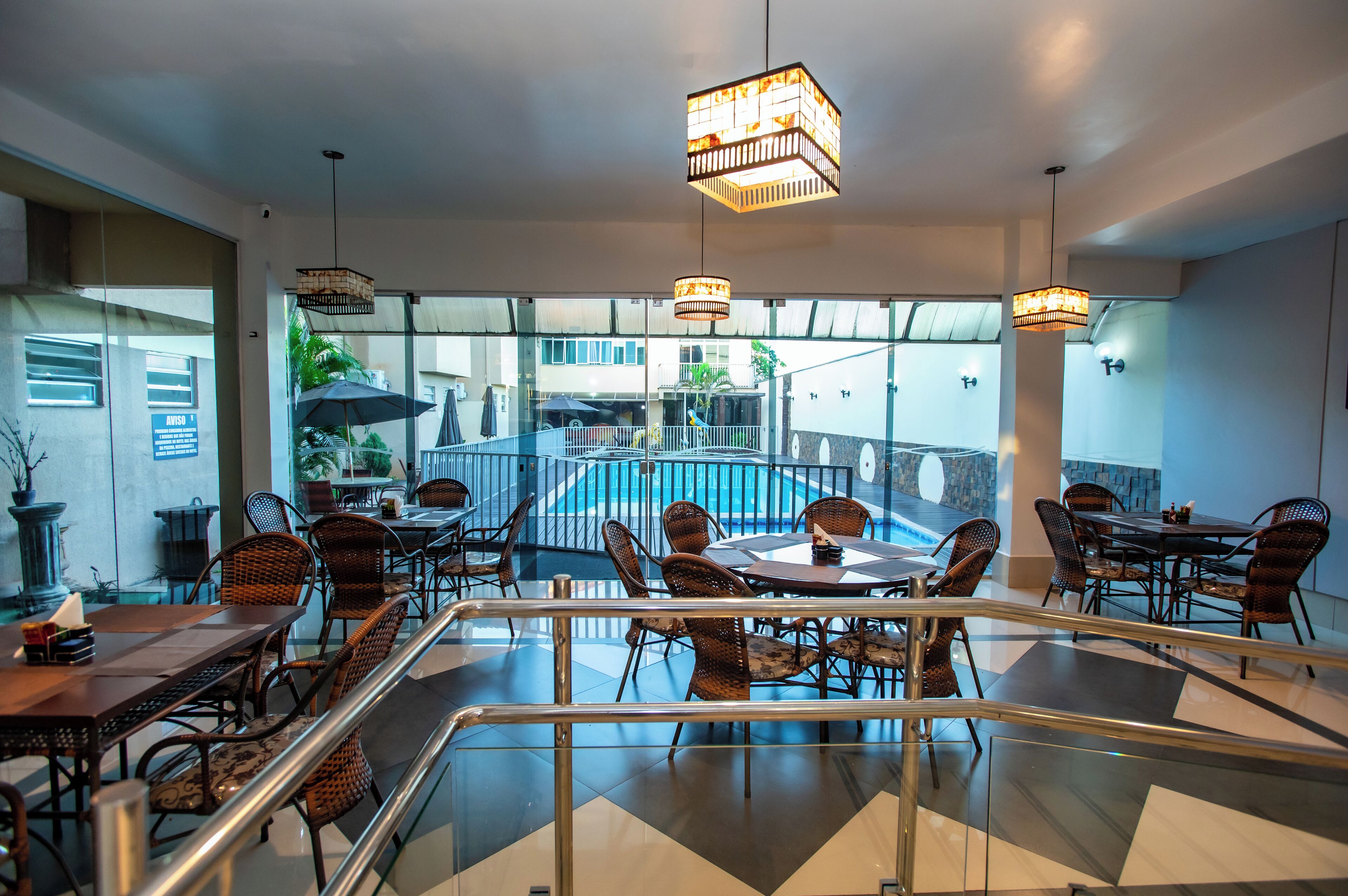 breakfast, lunch and dinner served