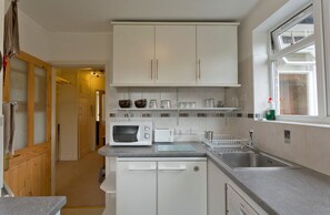 Standard Apartment, 1 Bedroom | Private kitchen | Full-sized fridge, microwave, espresso maker, coffee/tea maker
