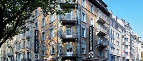 Façade de lâhĂ©bergement