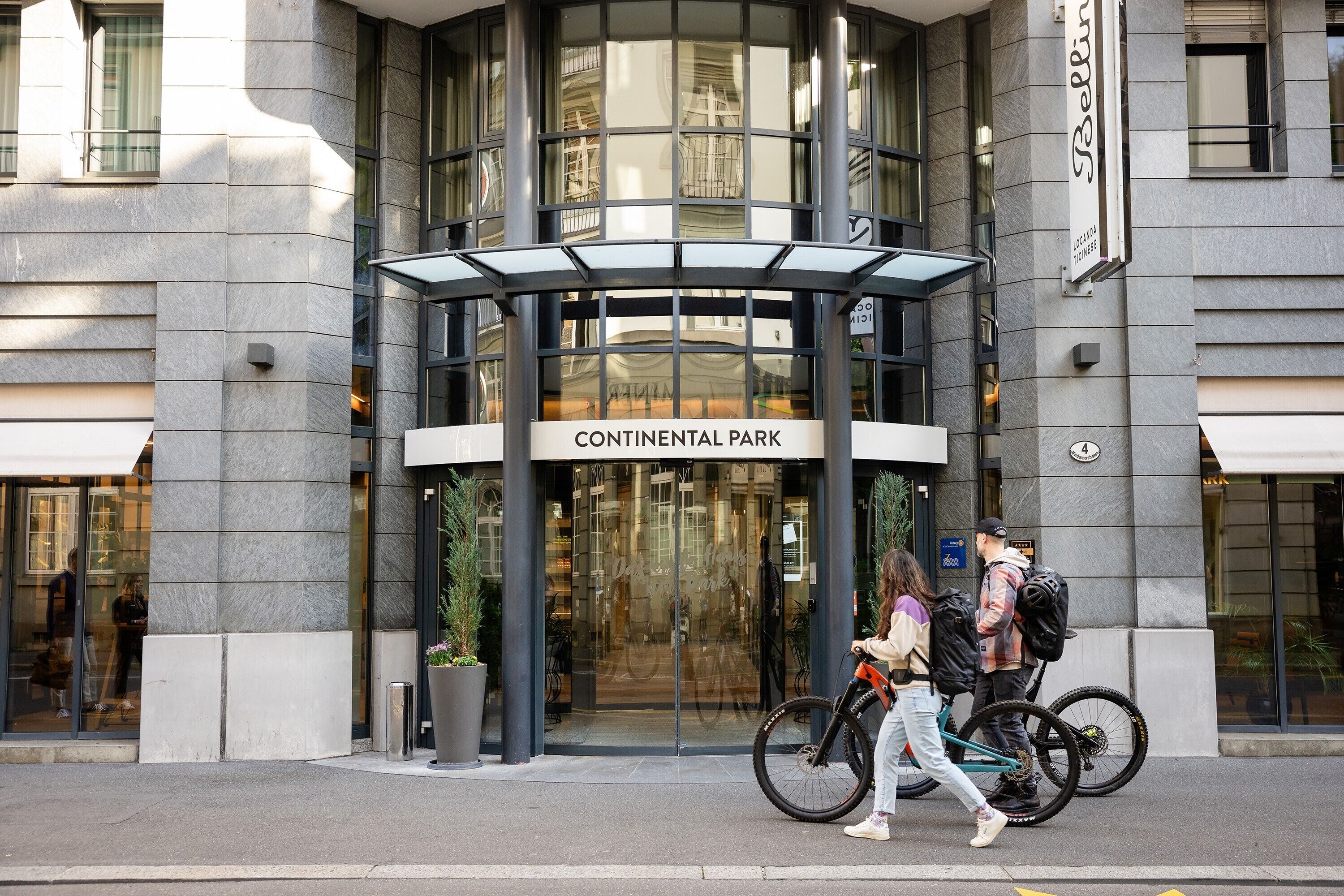 Façade de l’hébergement 
