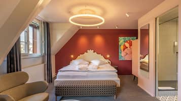 BOUTIQUE Doppelzimmer | Allergikerbettwaren, Minibar, Zimmersafe, individuell dekoriert