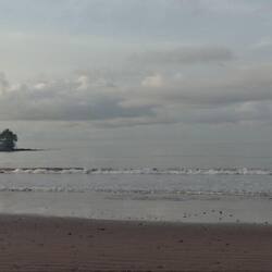 Private beach