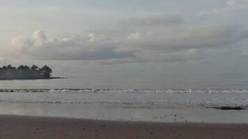 Private beach