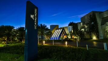 Fassade der Unterkunft