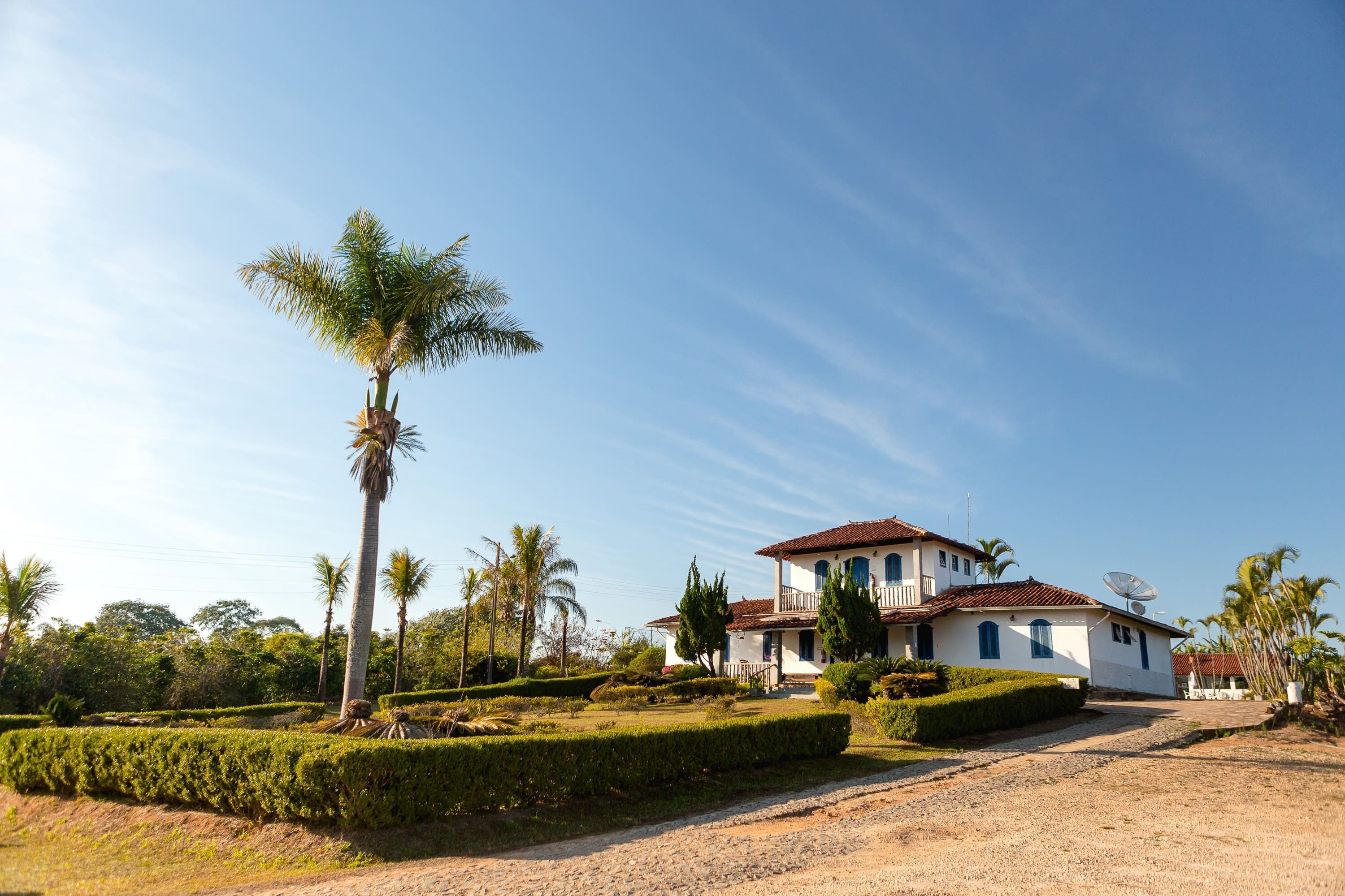 Fachada de la propiedad