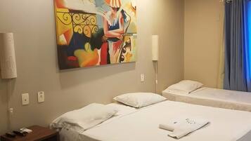 Quadruple Room | Minibar, in-room safe, desk, free WiFi