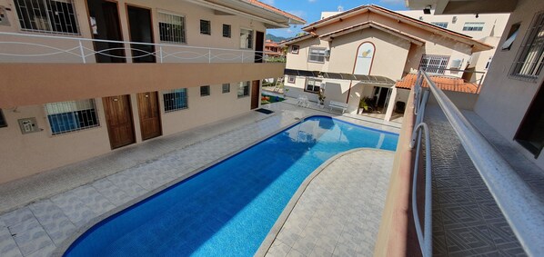 Indoor pool, 2 outdoor pools, open 10:00 AM to 8:00 PM, sun loungers