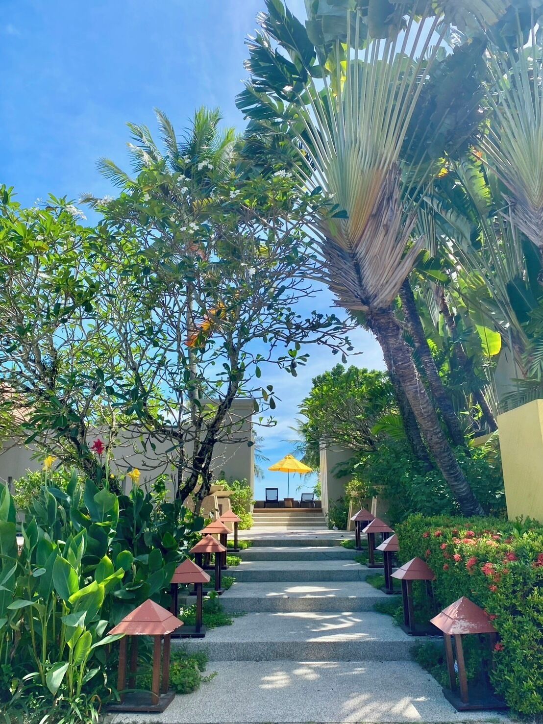 Entrada de la propiedad