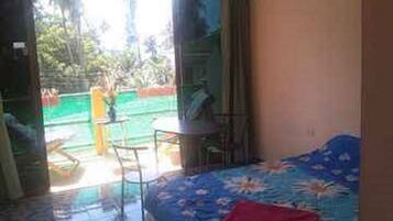 Double Room 1st floor with Balcony | Roupas de cama premium, frigobar, cofres nos quartos, berços (sobretaxa)