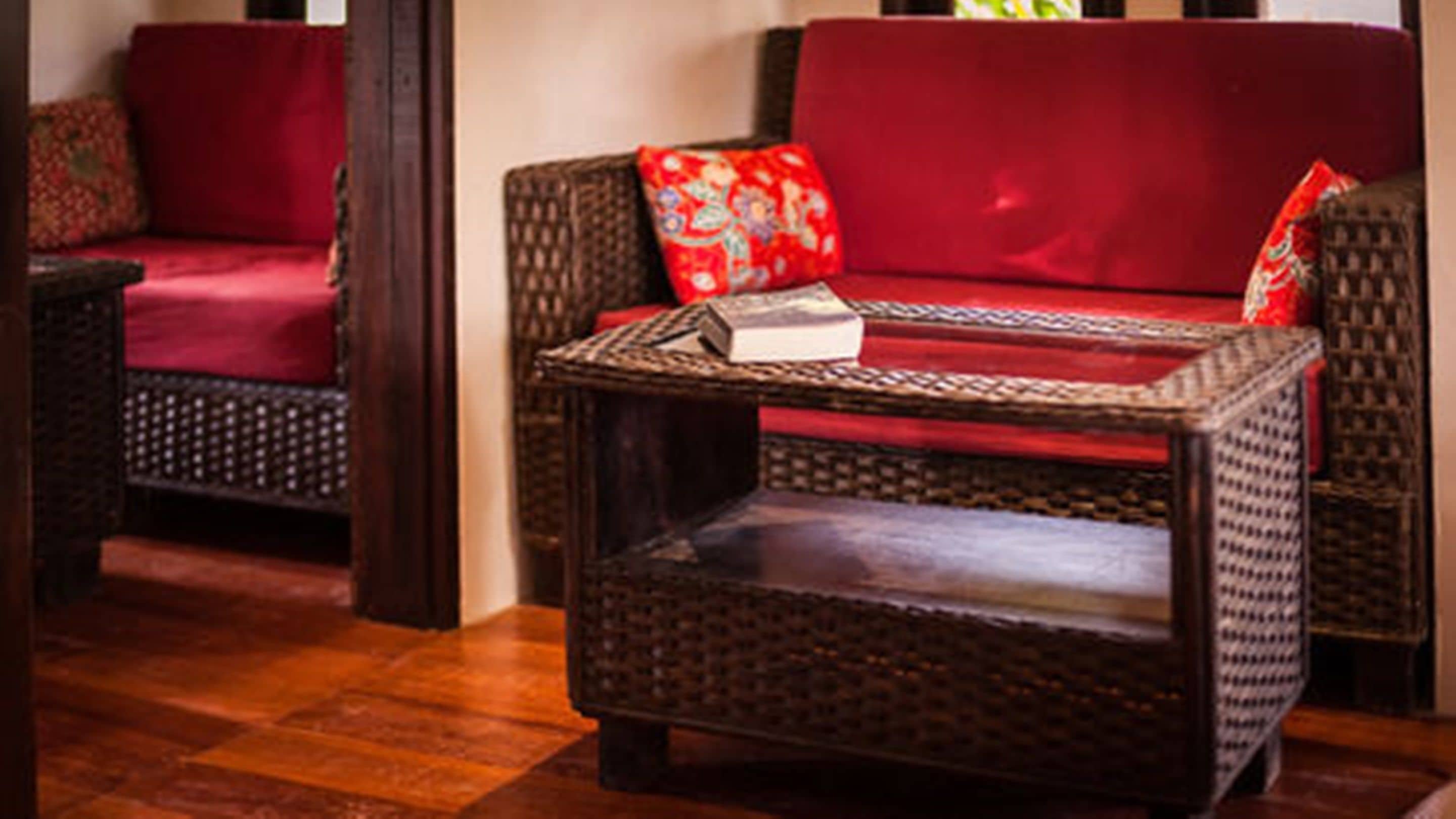 family triple room | living area