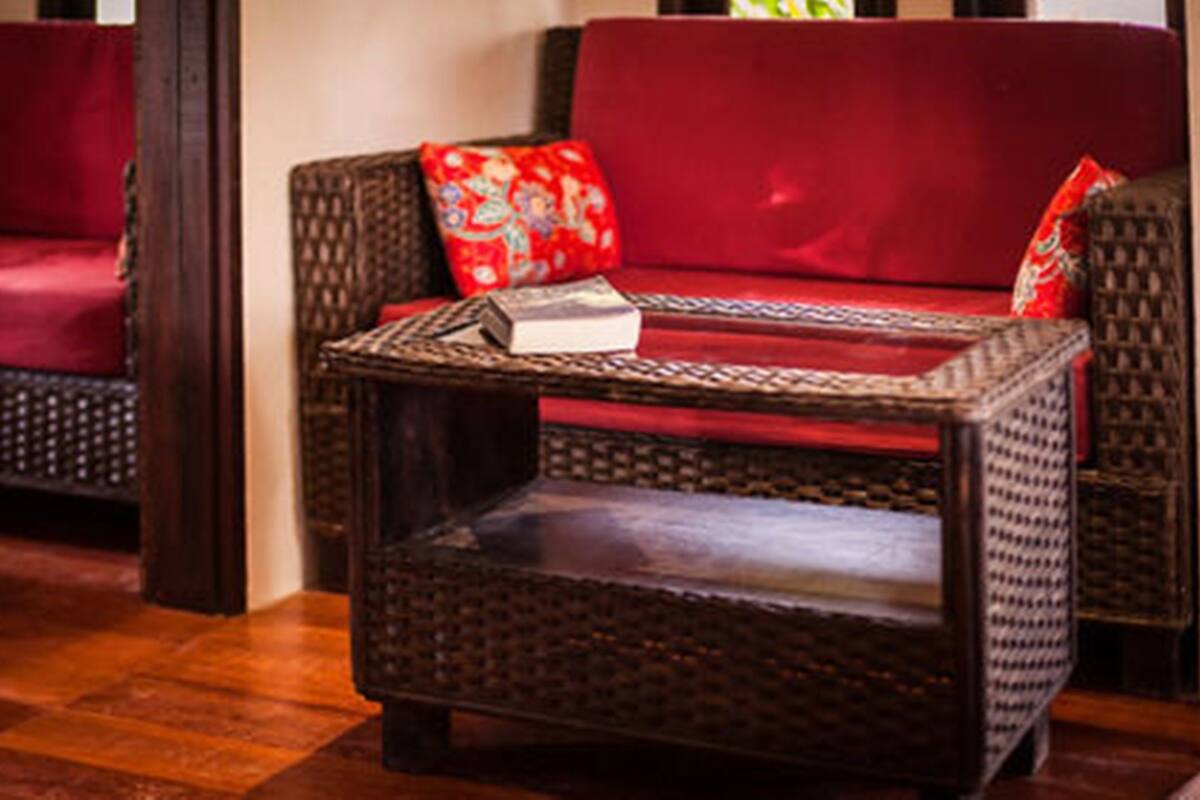 family triple room | living area