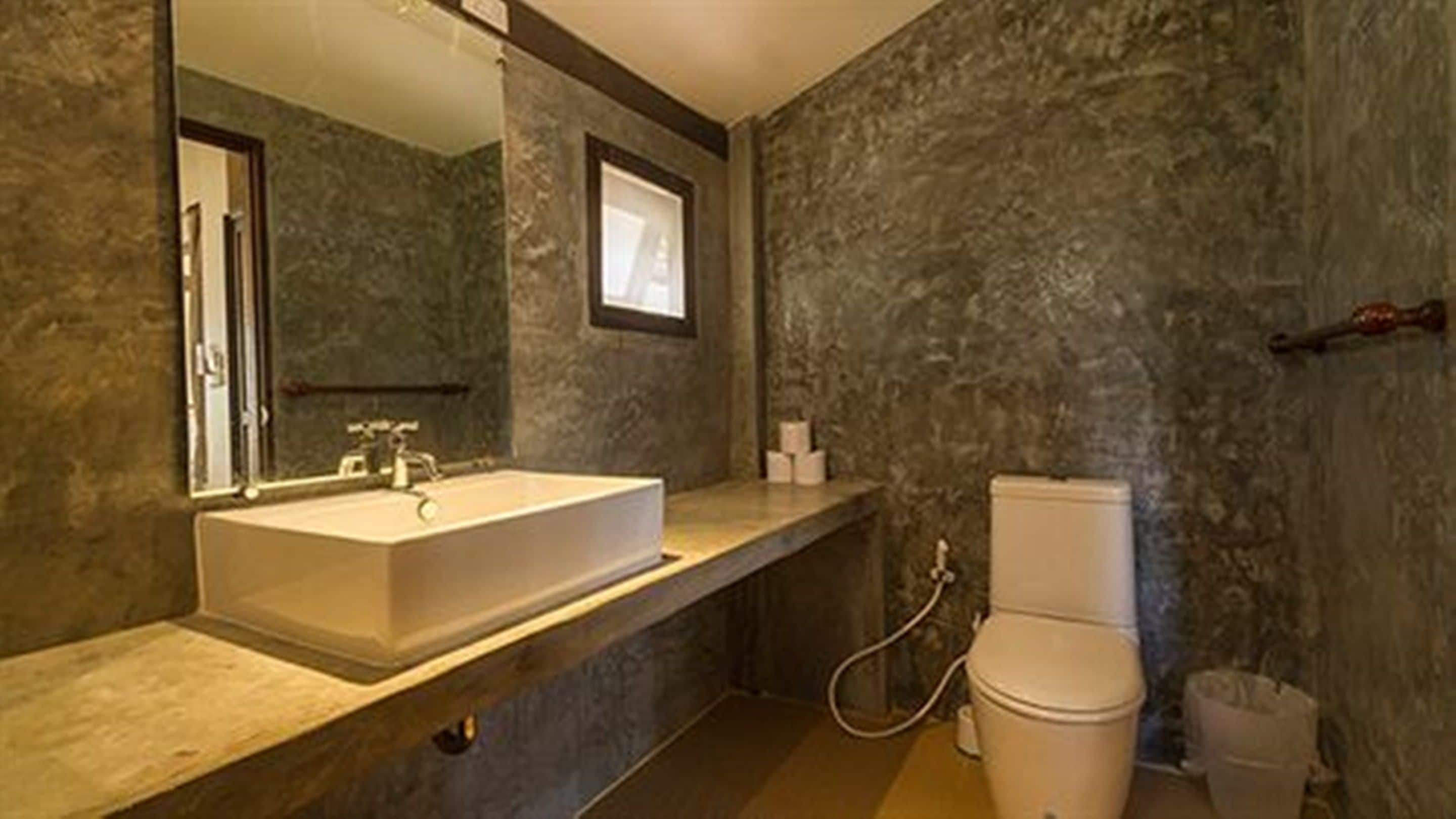 family triple room | bathroom | shower, free toiletries, towels