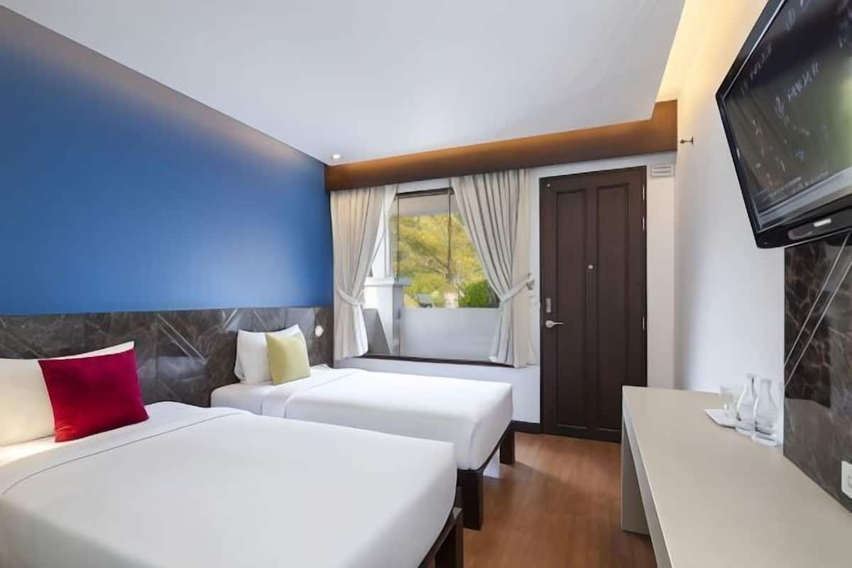 Ropa de cama de alta calidad y minibar