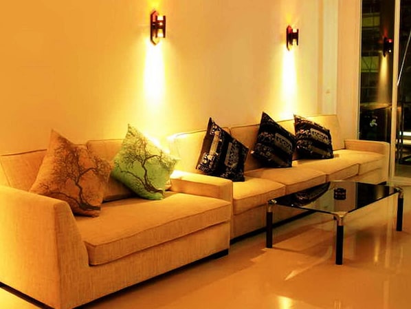 Lobby sitting area
