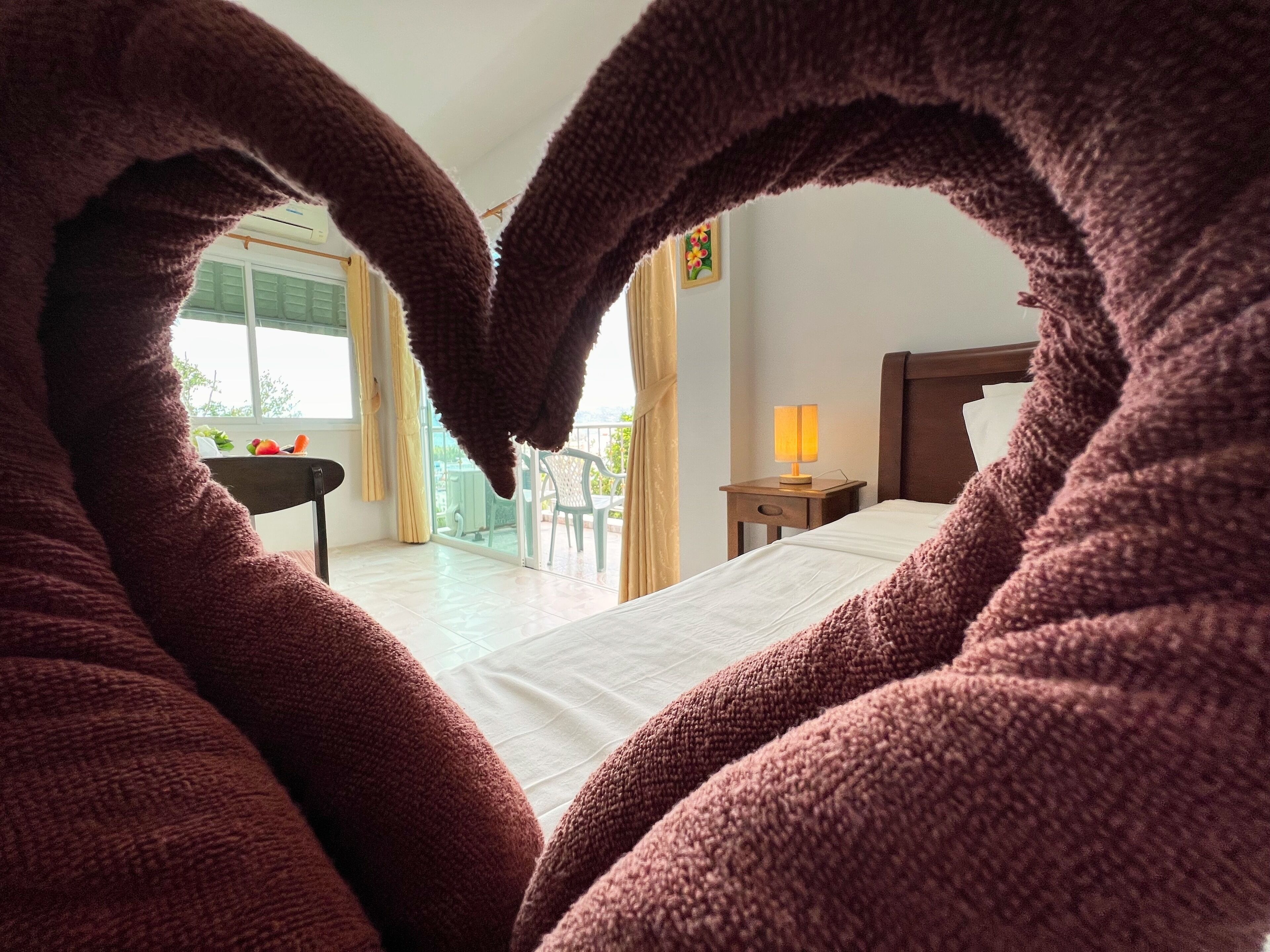 premier double room, ocean view | blackout curtains, soundproofing, free wifi, bed sheets