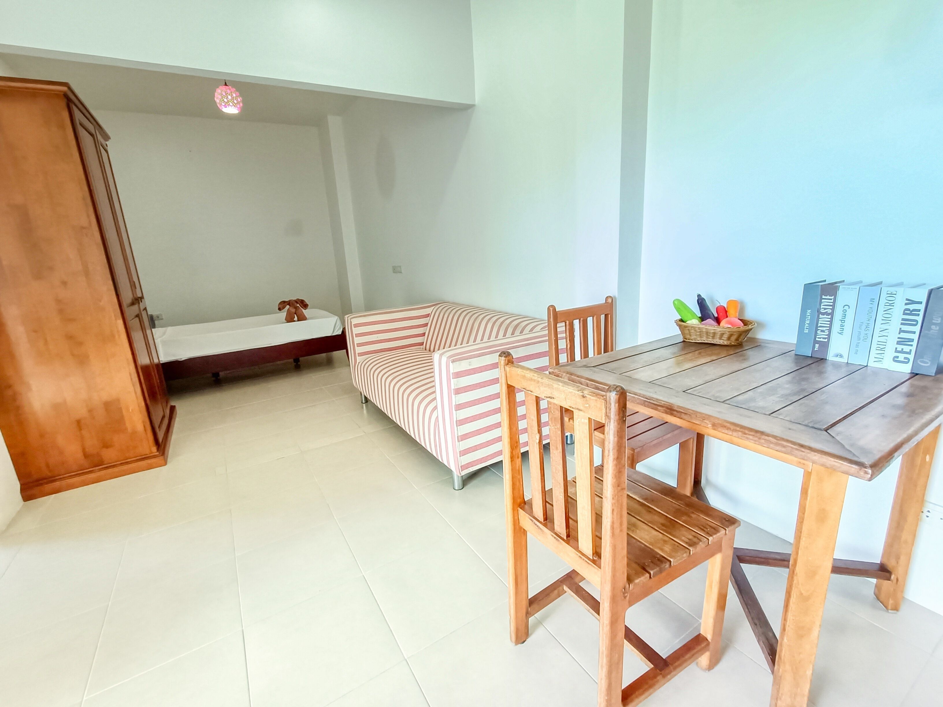 Apartment, 1 Bedroom, Ocean View | Living area | 34-cm flat-screen TV with satellite channels, TV