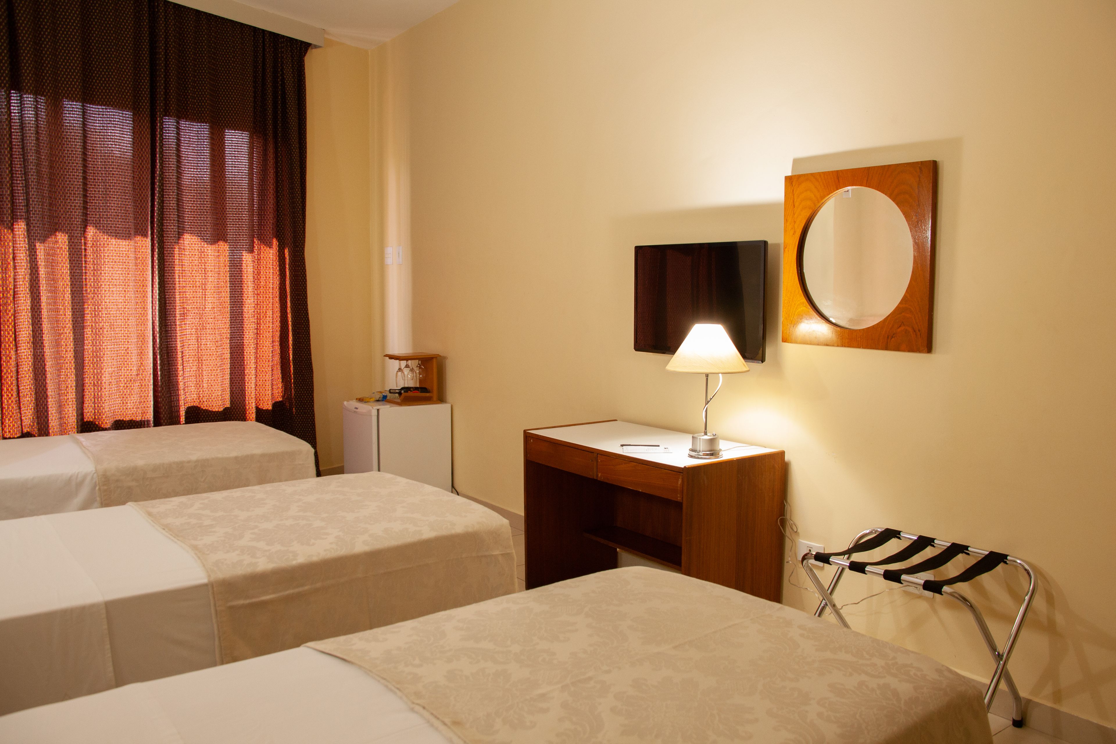 triple room | 1 bedroom, desk, laptop workspace, blackout curtains