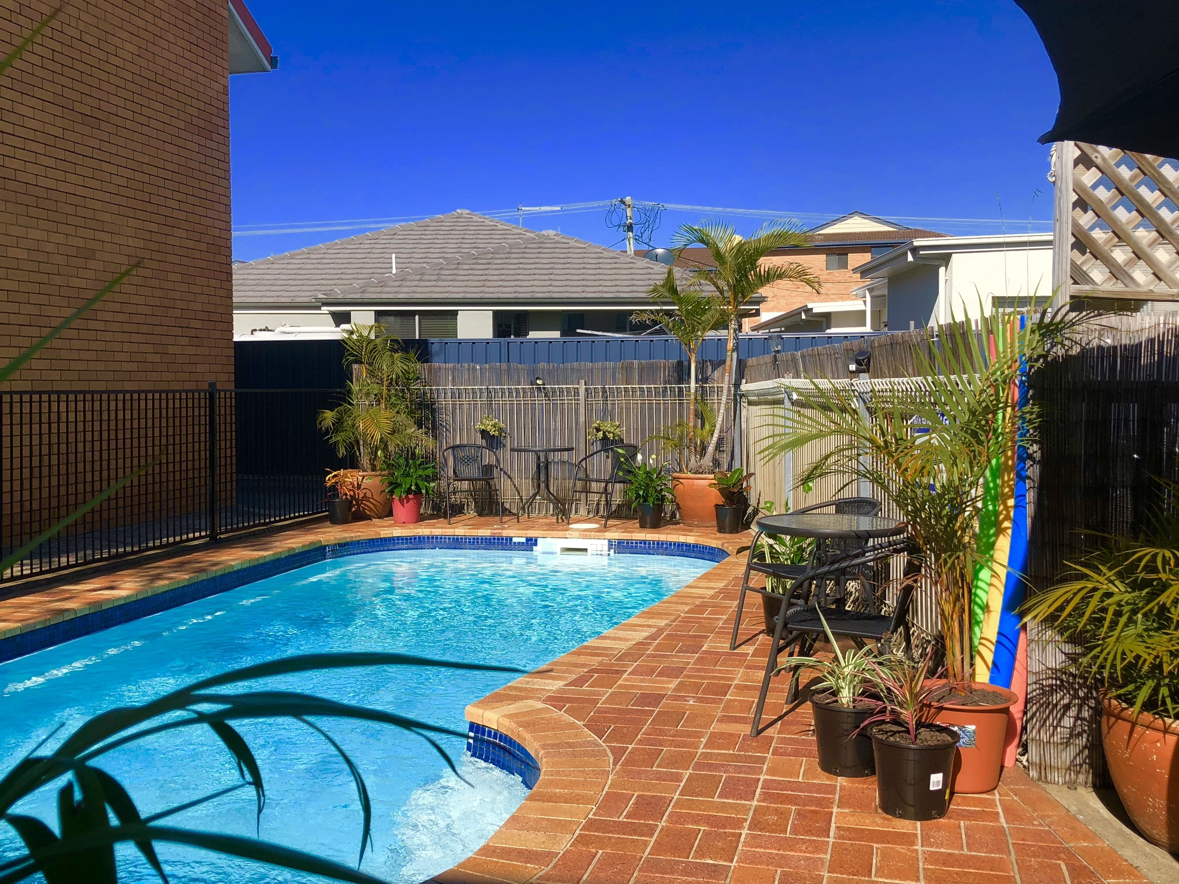 Seasonal outdoor pool