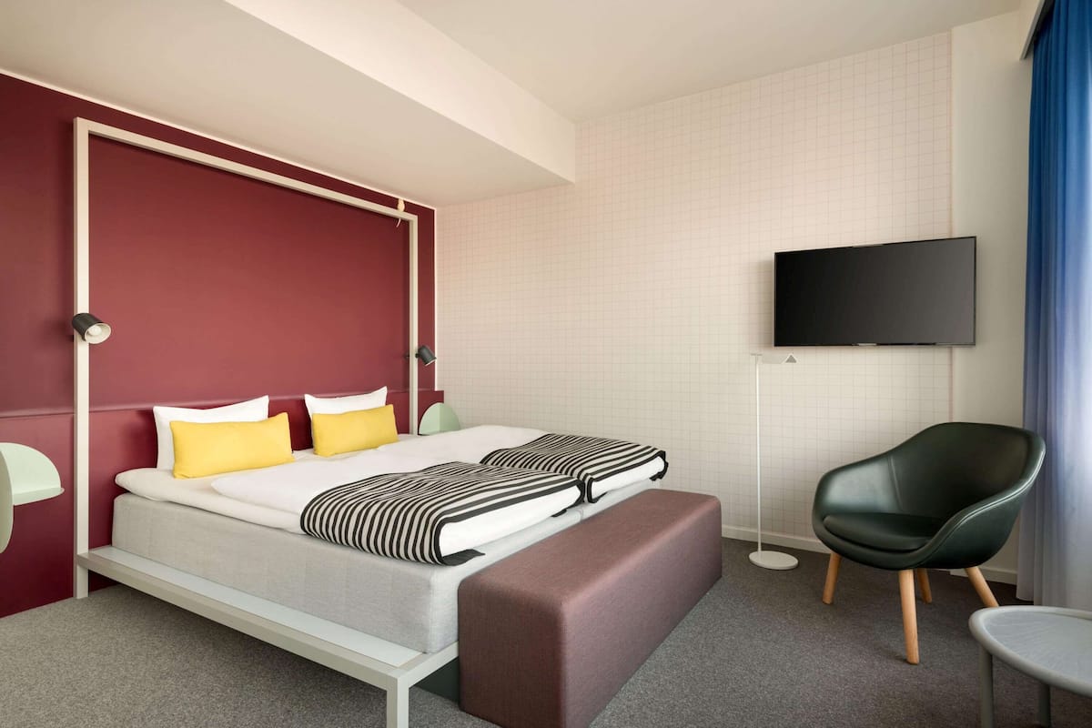 Literie de qualité supérieure, coffres-forts dans les chambres