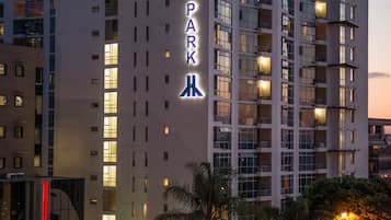 Front of property - evening/night