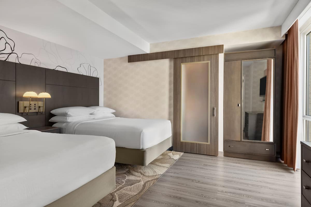 1 bedroom, premium bedding, down comforters, in-room safe