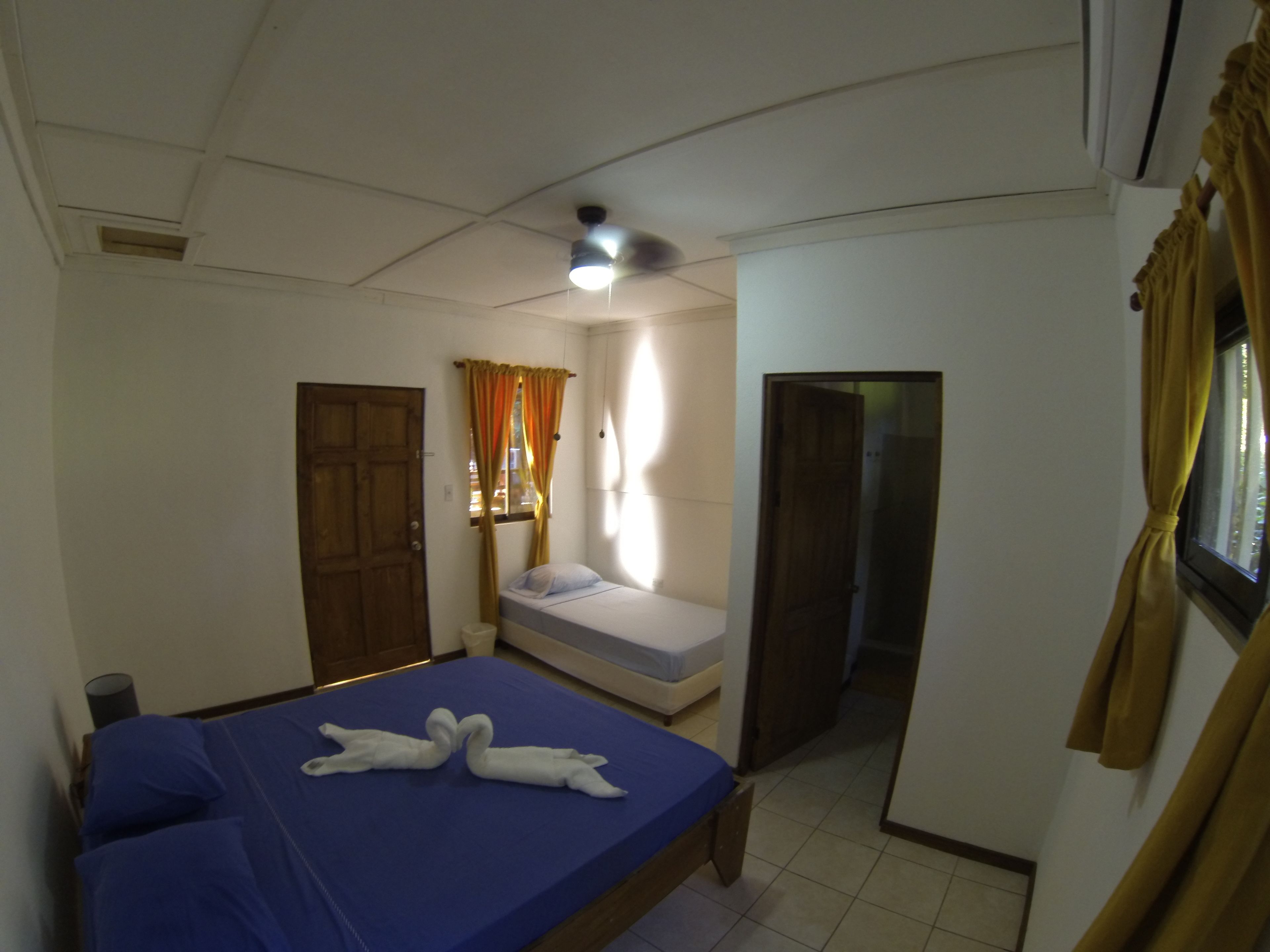 superior triple room, 1 bedroom, accessible, courtyard area | in-room safe, desk, free wifi, bed sheets