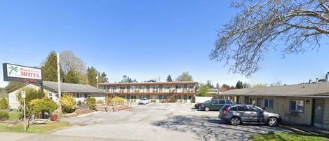 Majoituspaikan julkisivu