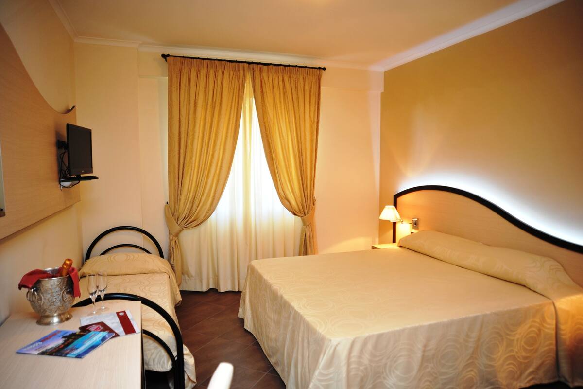 triple room | frette italian sheets, premium bedding, minibar, in-room safe