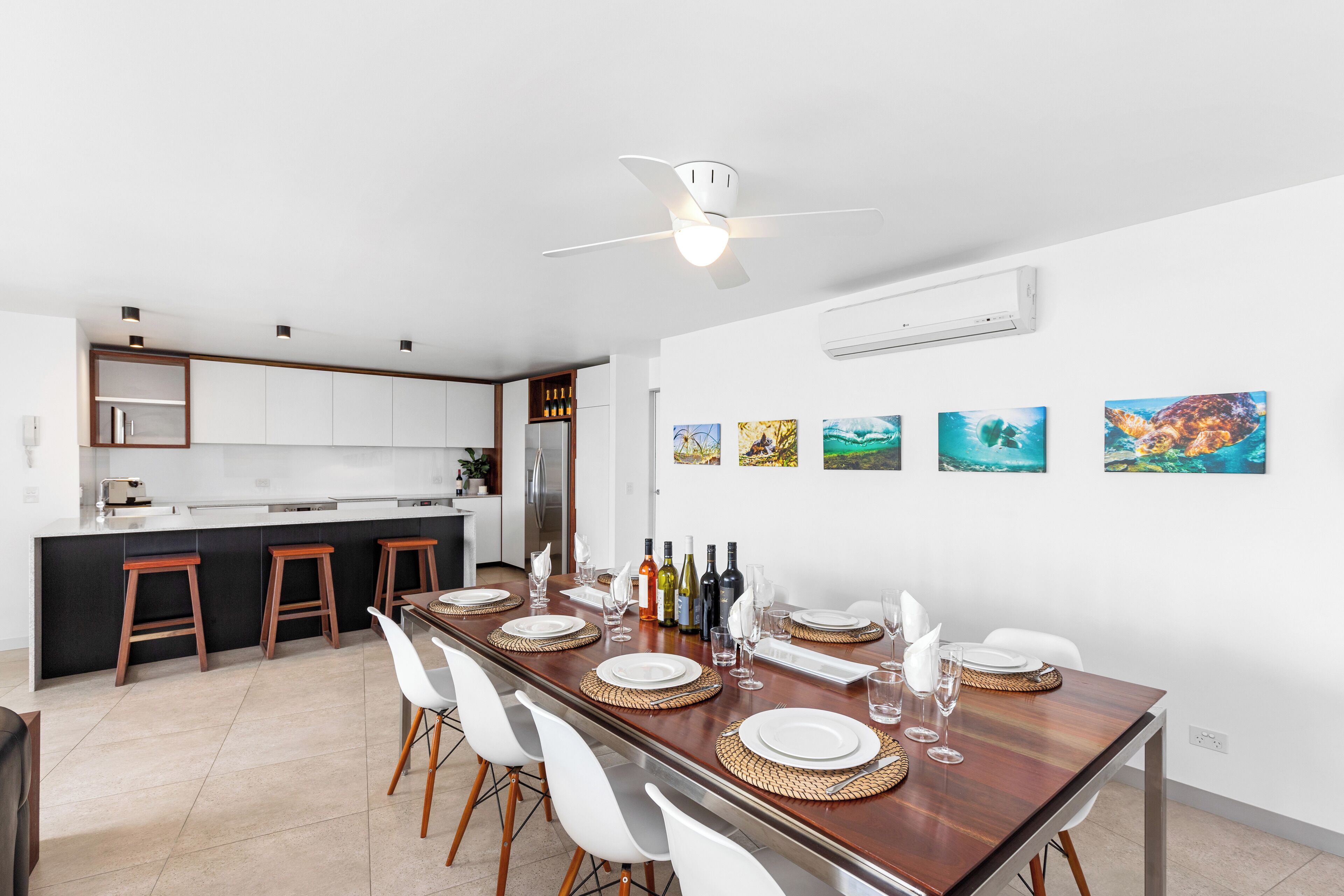 Penthouse Deluxe - 2 sovrum - bubbelpool - utsikt mot stranden | Eget kök | Stort kylskåp, mikrovågsugn, spishäll och diskmaskin