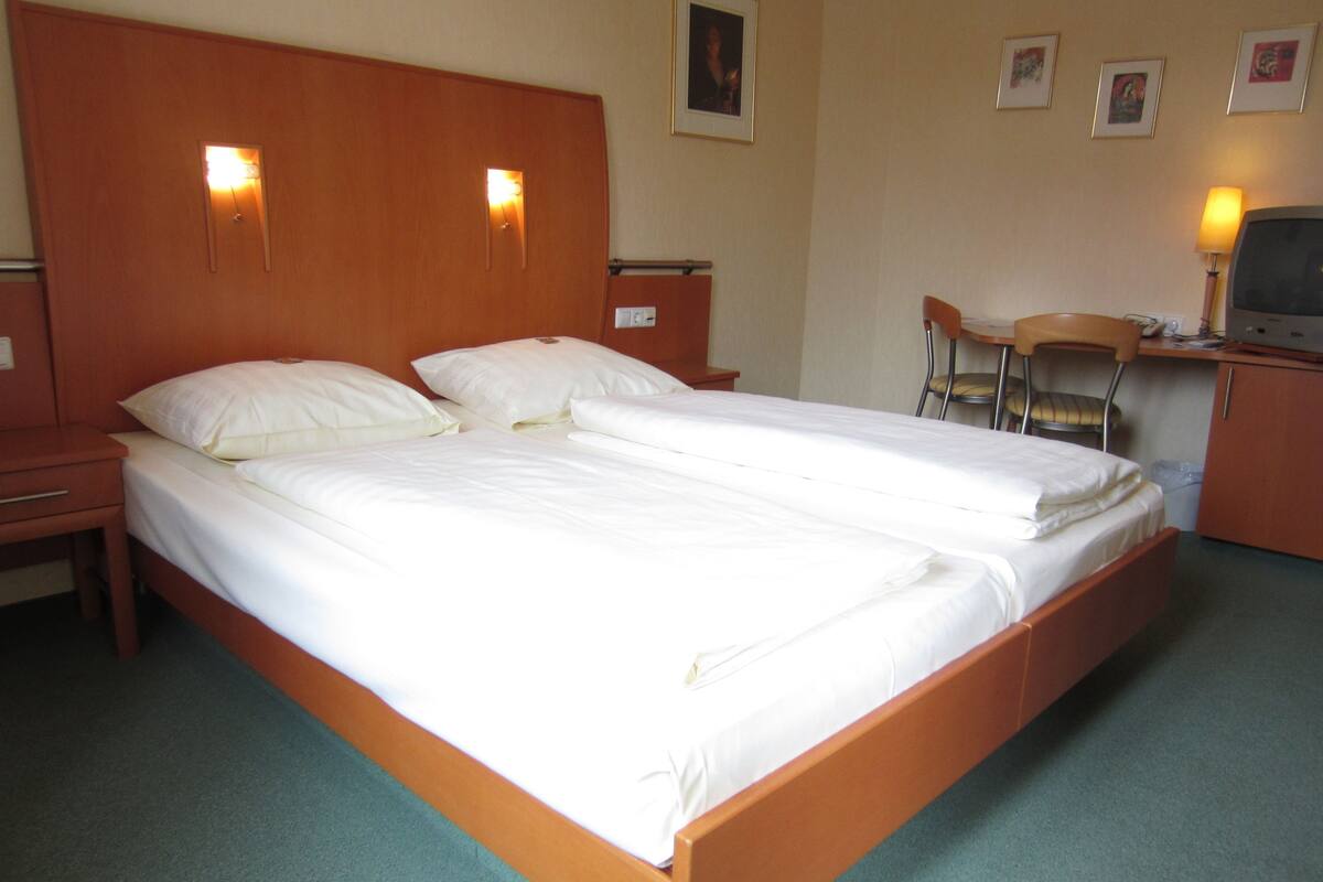 double room | hypo-allergenic bedding, minibar, in-room safe, individually furnished