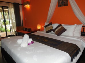1 bedroom, in-room safe, blackout curtains, free WiFi - Areca Angkor Boutique Villa (Siem Reap)
