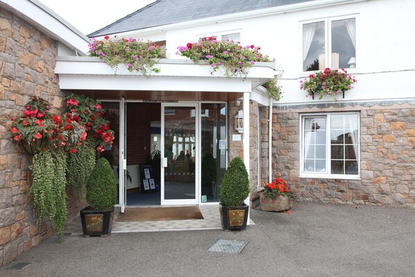 Entrada de la propiedad