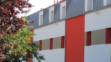 Façade de l’hébergement