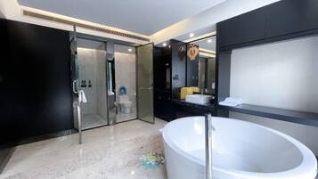 Minibar, in-room safe, alarm clocks