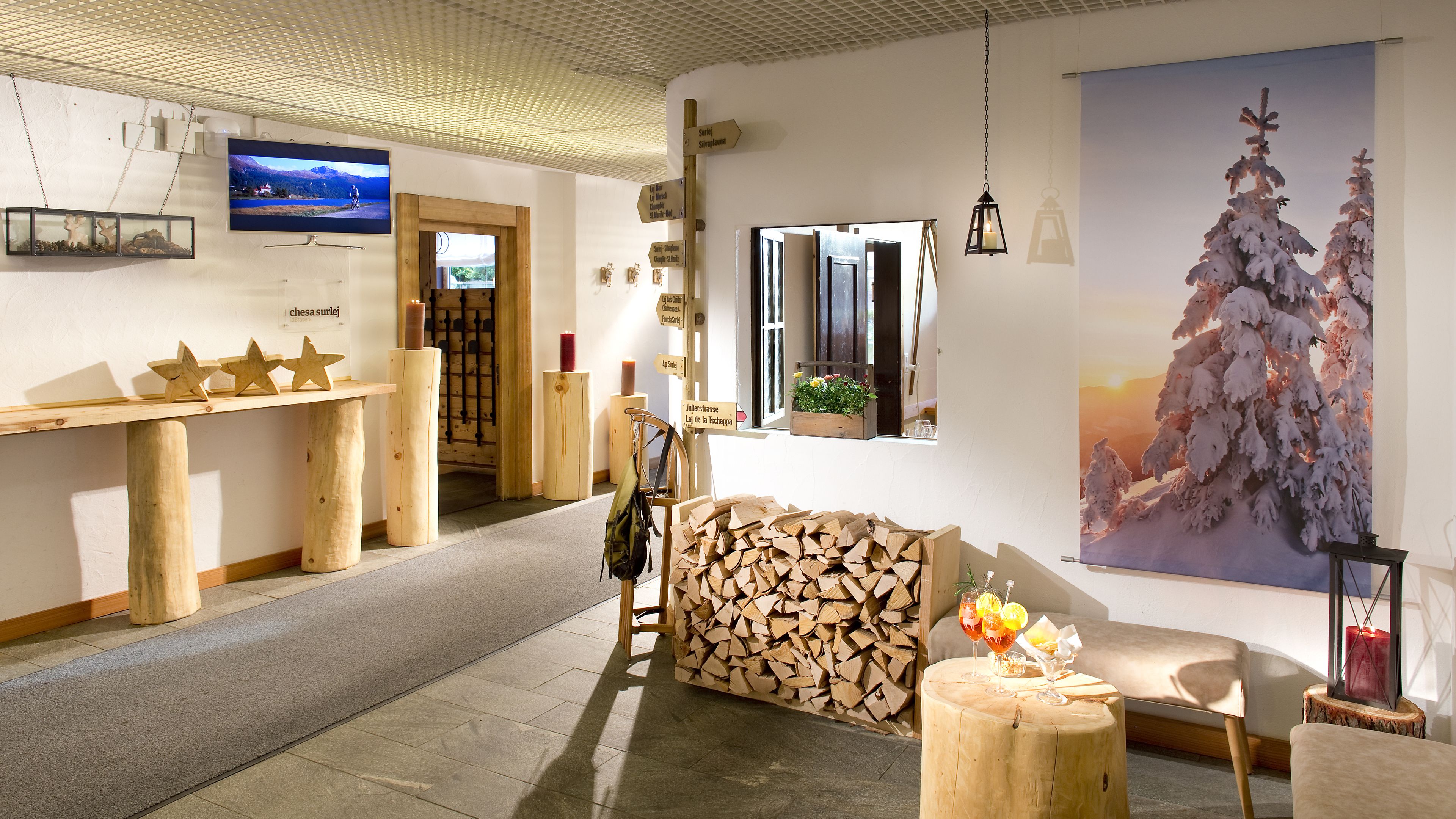 Sitzecke in der Lobby