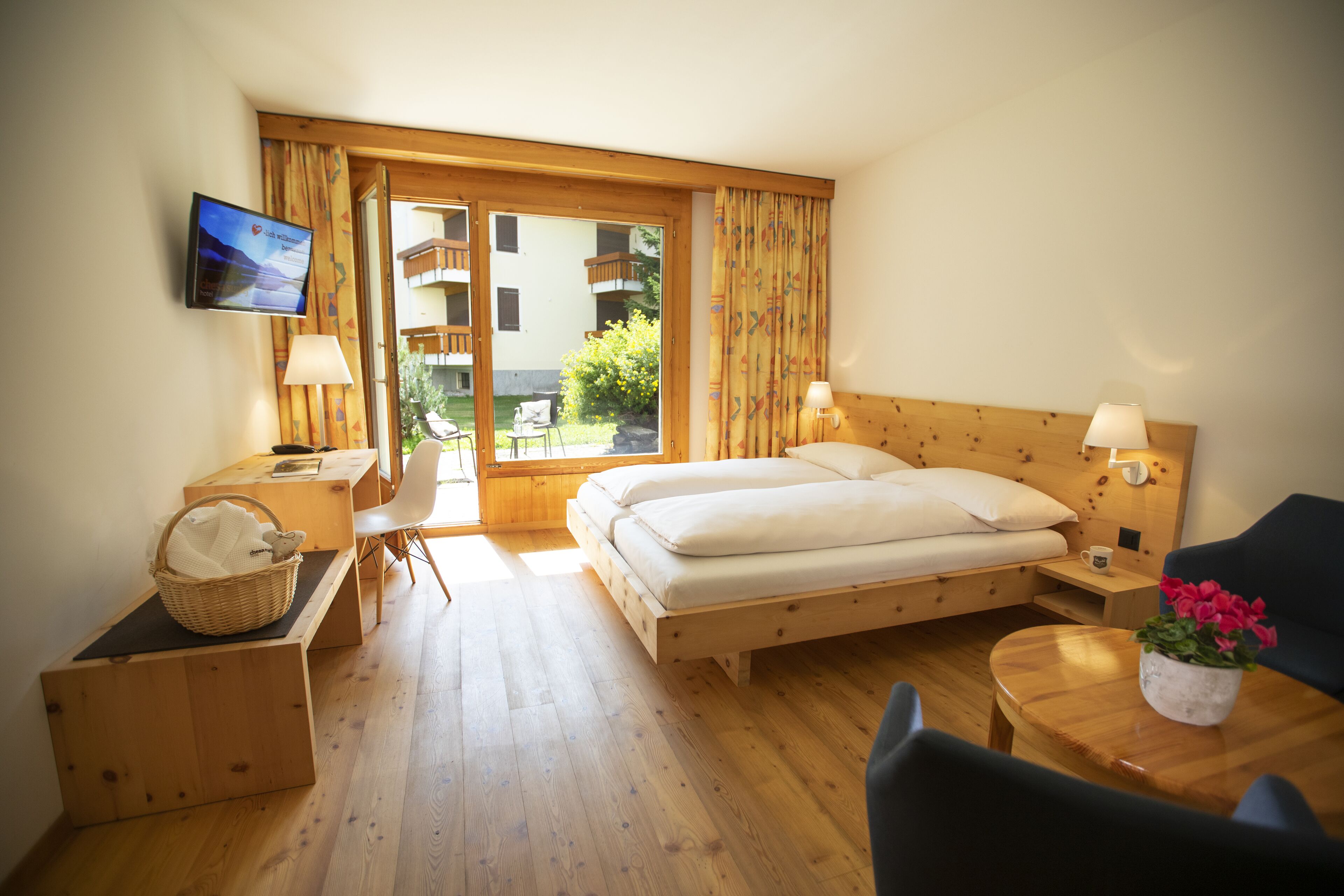 classic double room, balcony, mountain view | view from room